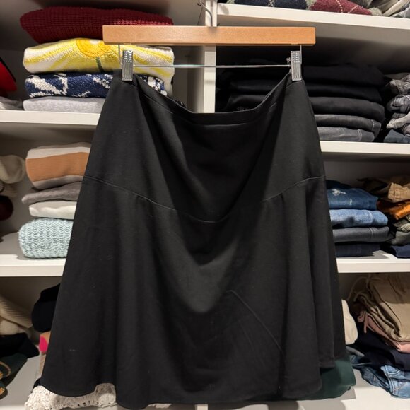 White House Black Market Tiered Flare Skirt - Picture 2 of 4